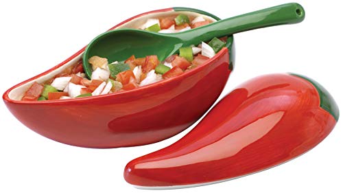 Salsa Bowl with Spoon