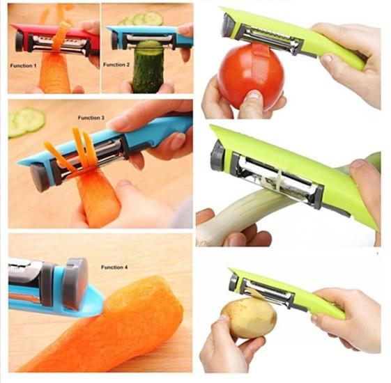 Grater, Peeler, and Slicer Food Prep Tool