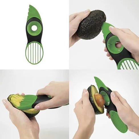 Avocado Cleaning and Cutting Tool 