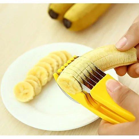 Handheld Six-Slice Banana Cutter