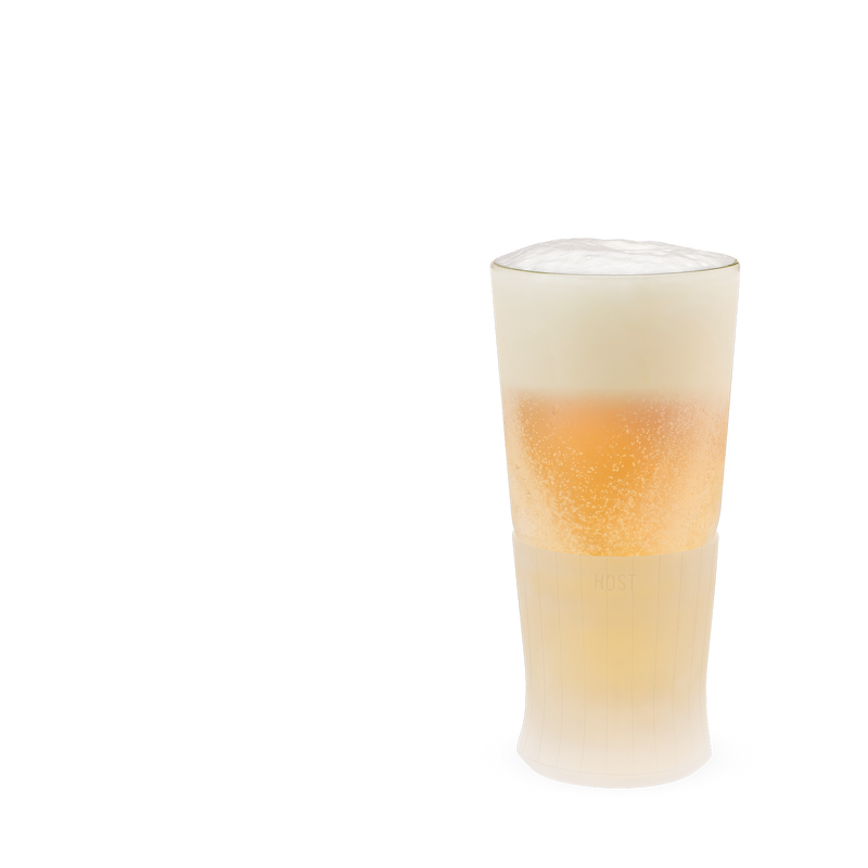 Glass Freeze, Cooling Beer Glass (Set of 2)