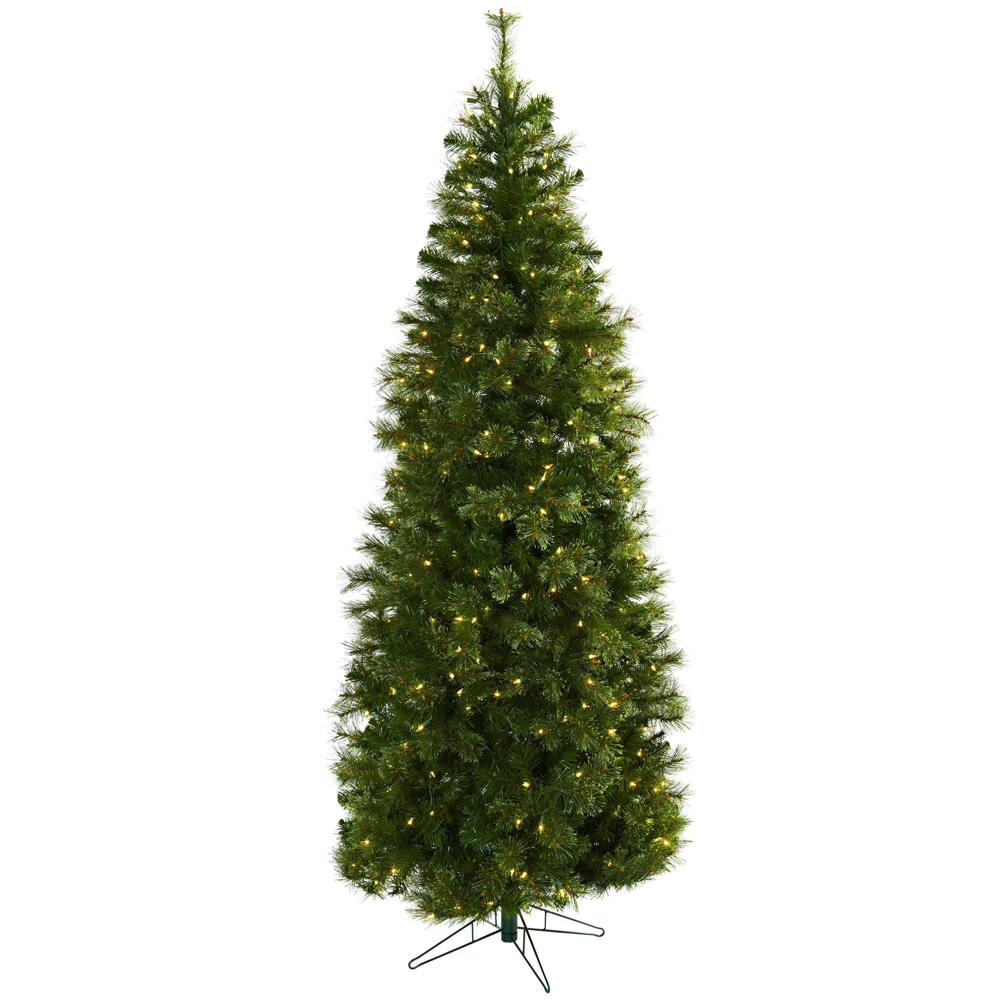 7.5' Cashmere Slim Christmas Tree w/Clear Lights