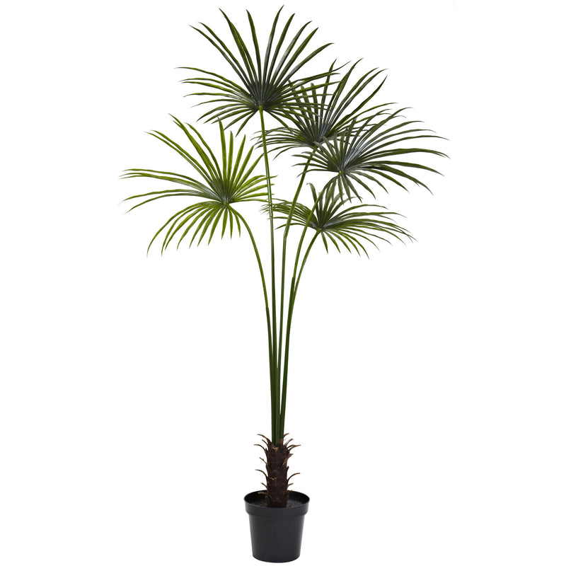 7" Fan Palm Tree UV Resistant (Indoor/Outdoor)