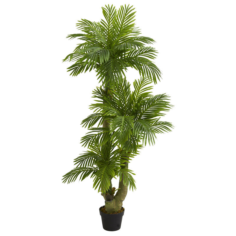 5' Triple Phoenix Palm Artificial Tree