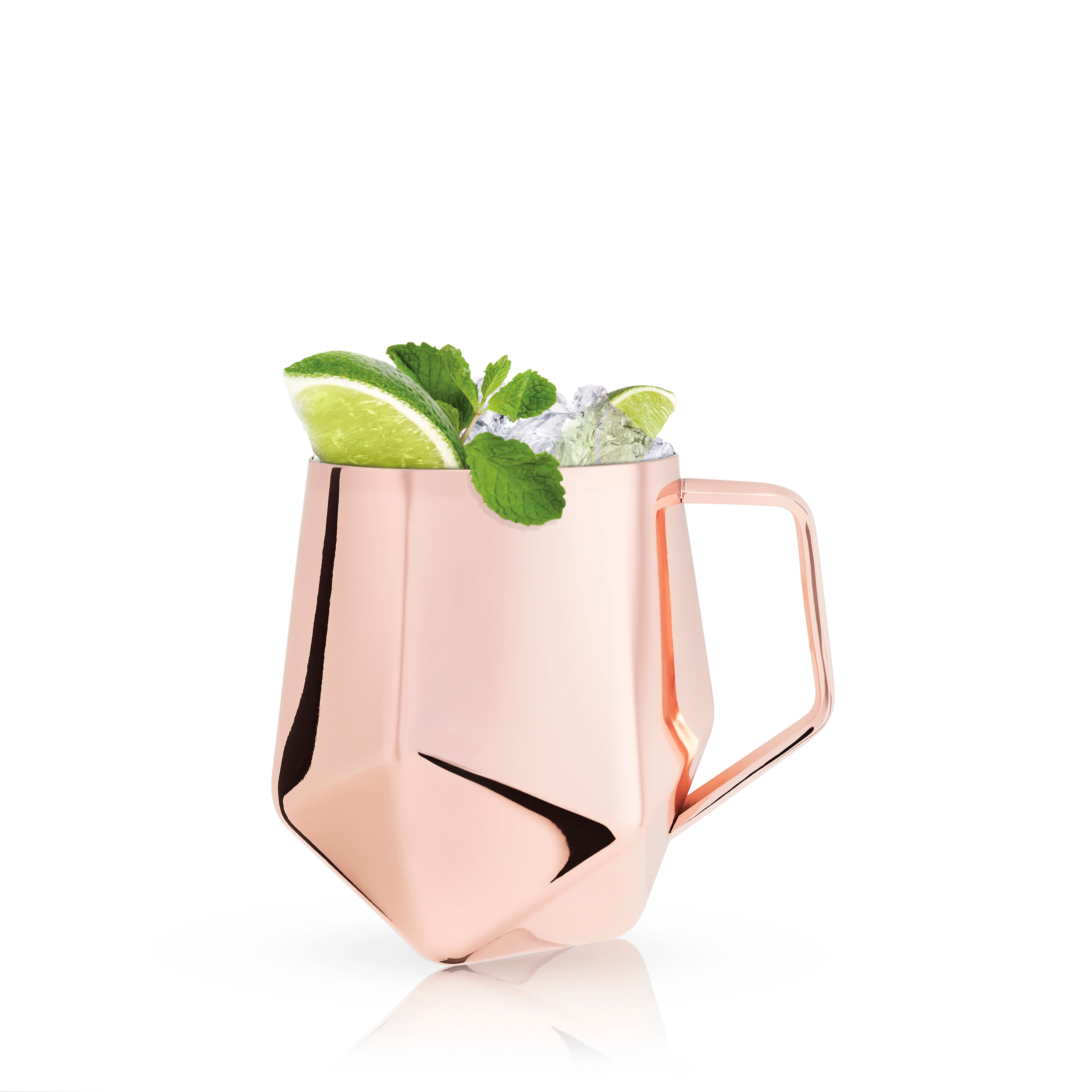 Faceted Moscow Mule Mug 