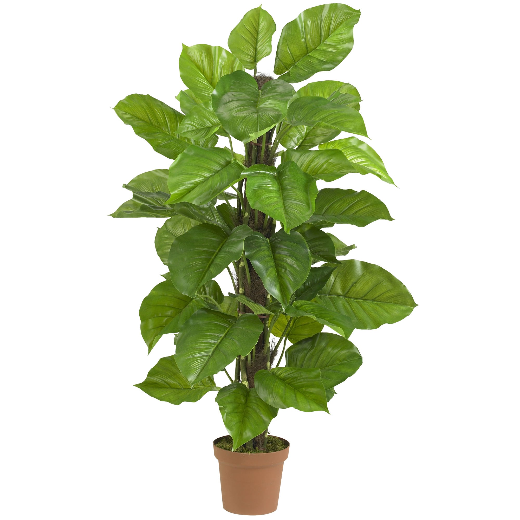 52" Large Leaf Philodendron Silk Plant (Real Touch)