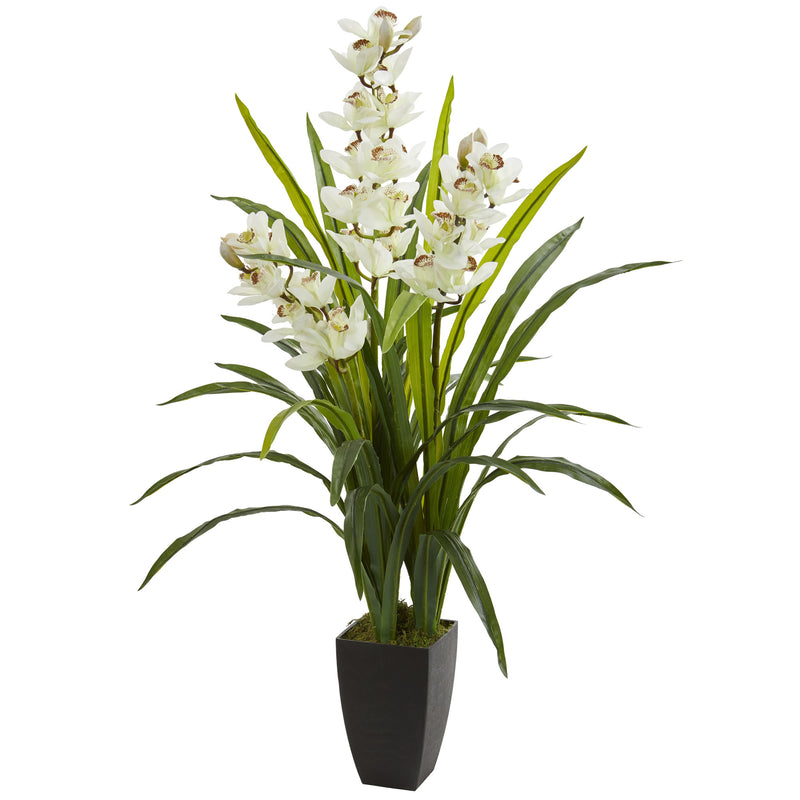 45" Cymbidium Orchid Artificial Plant