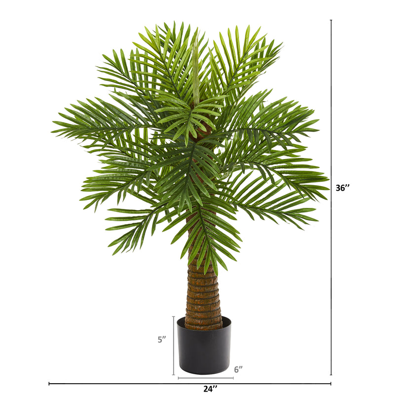 3' Robellini Palm Artificial Tree