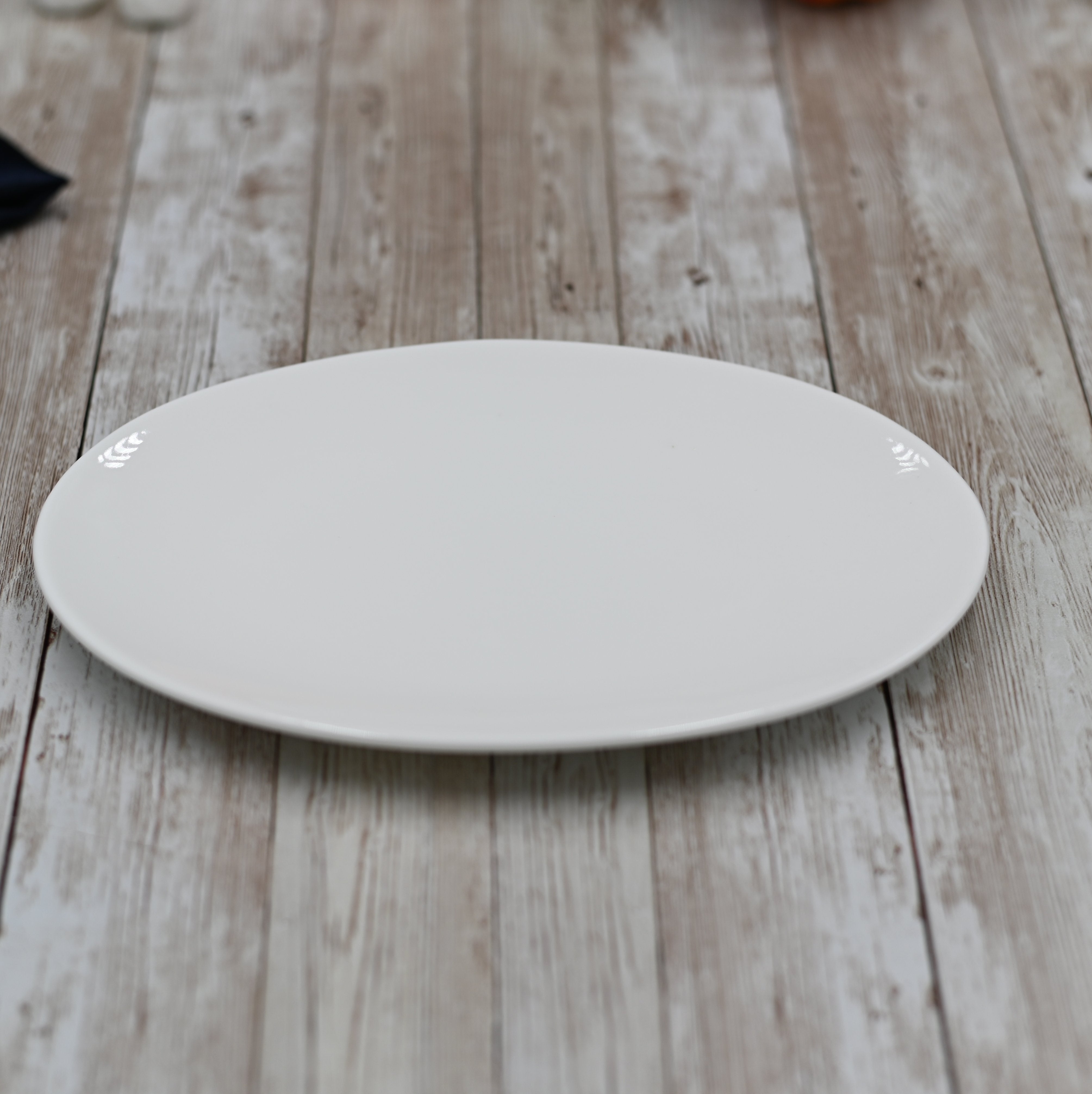 6 Fine Porcelain Oval Platters 8" 