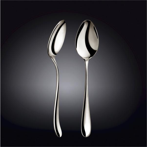 Set of  24 High Polish Stainless Steel Large Spoons