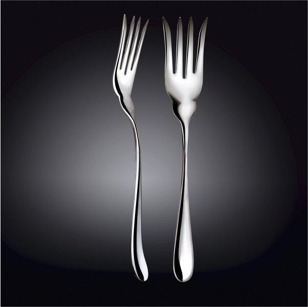 Set of  24 High Polish Stainless Steel Small Serving Forks