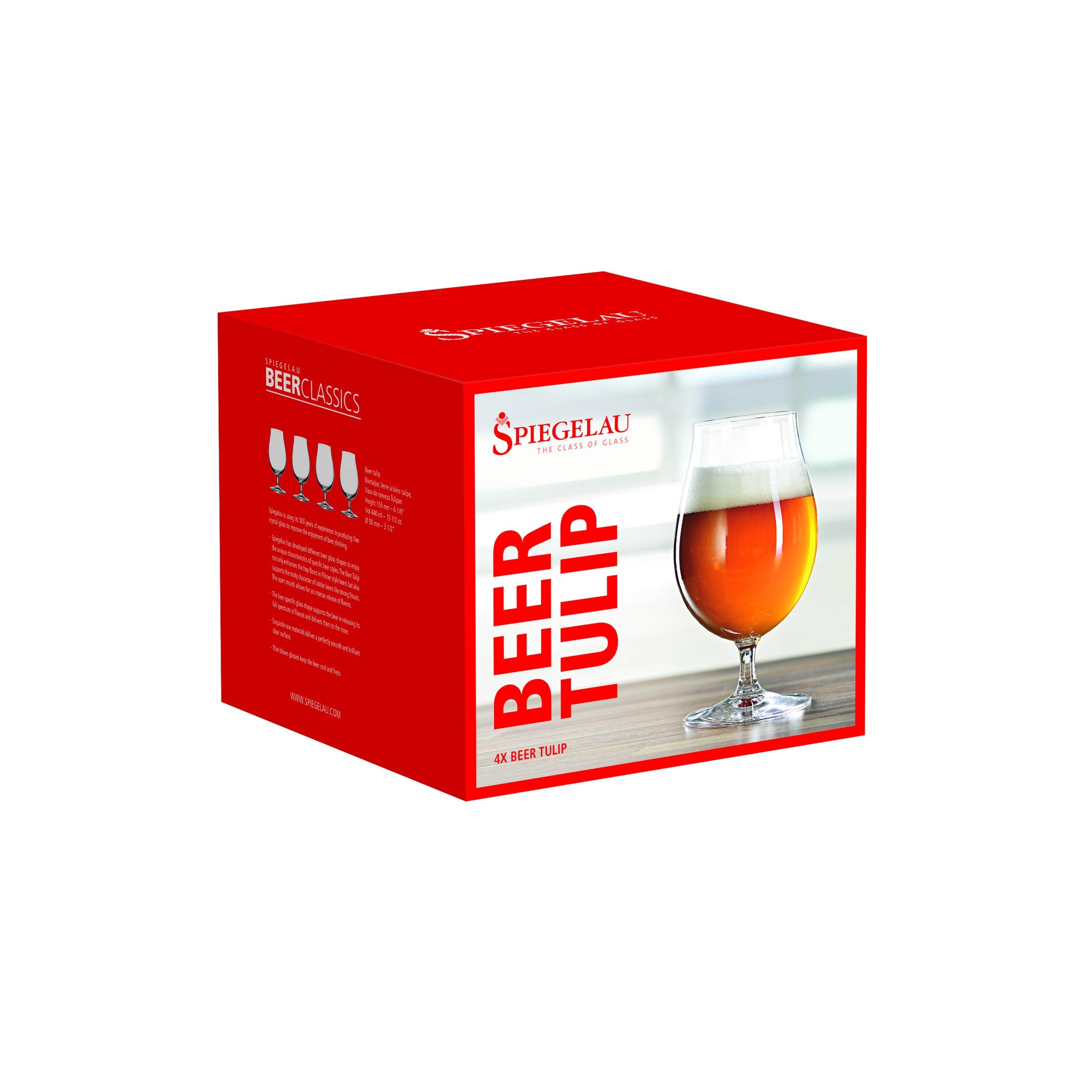Spiegelau 15.5 oz Beer Tulip glass (Set of 4)