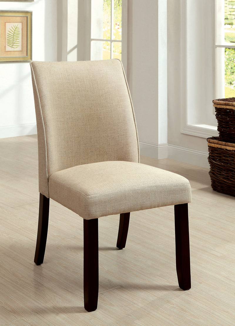 Contemporary Upholstered Parsons Chair