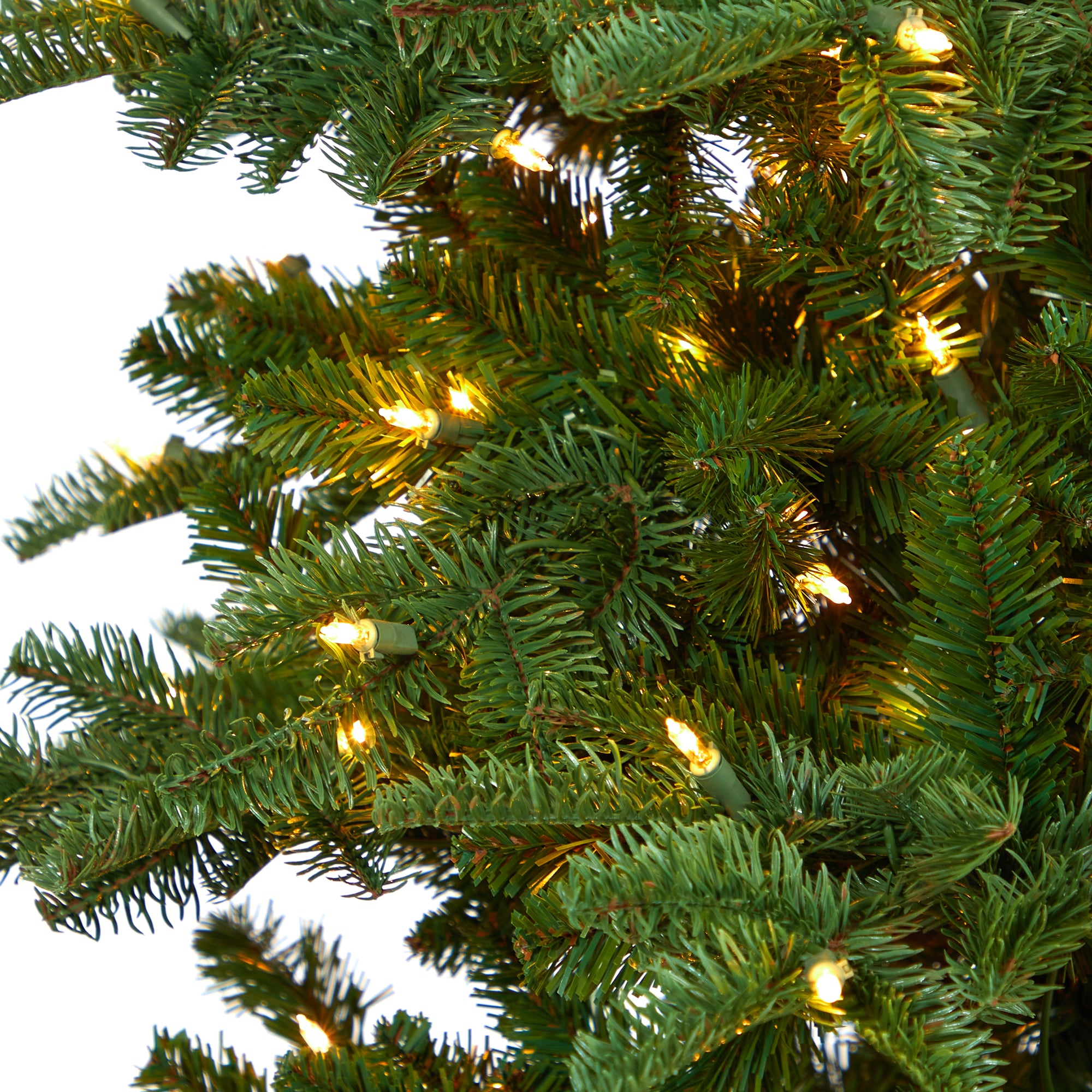 8' South Carolina Fir Artificial Christmas Tree with 650 Clear Lights and 2598 Bendable Branches