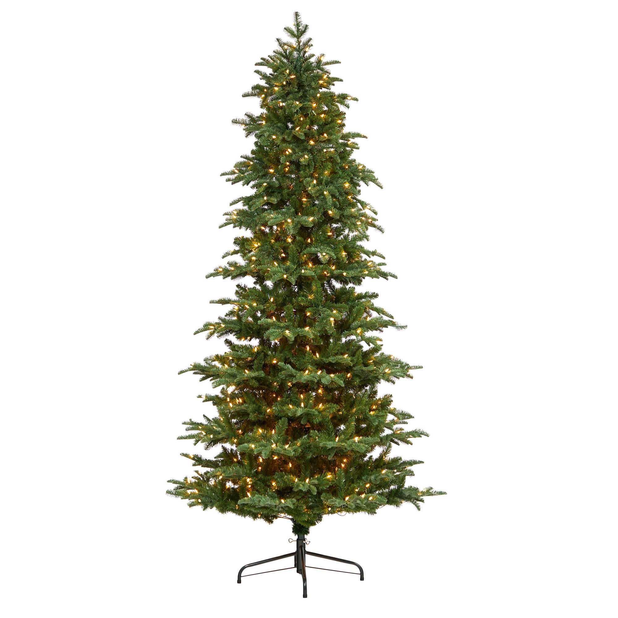 8' South Carolina Fir Artificial Christmas Tree with 650 Clear Lights and 2598 Bendable Branches