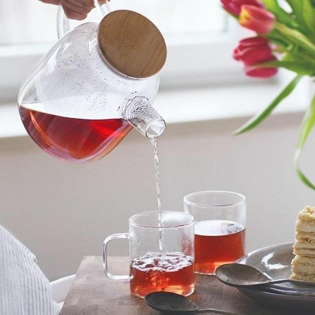 3-Piece Thermo Glass Tea Set for Two