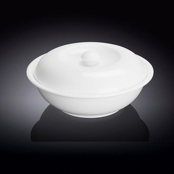 Fine Porcelain 10" Bowl with Lid