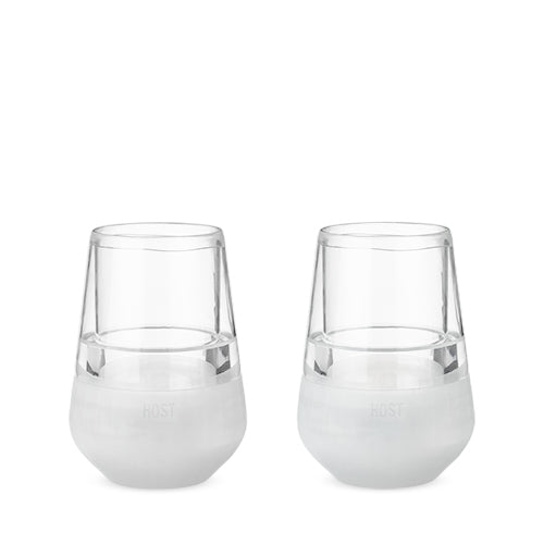 Glass Freeze Wine Glass (set of two) 