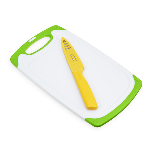 Small Cutting Board with Paring Knife Set 