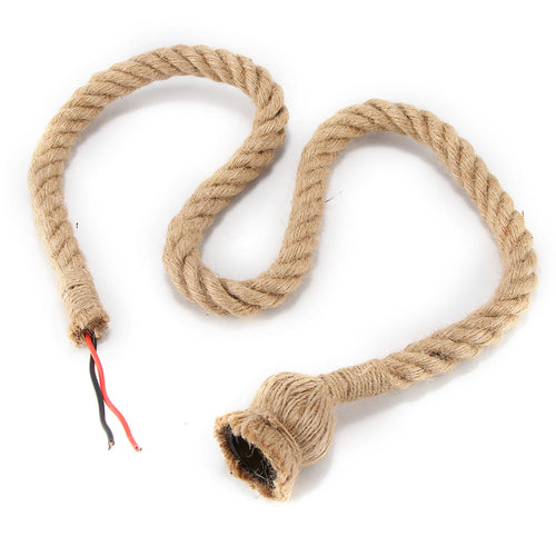 Vintage Rope Pendant Light Base